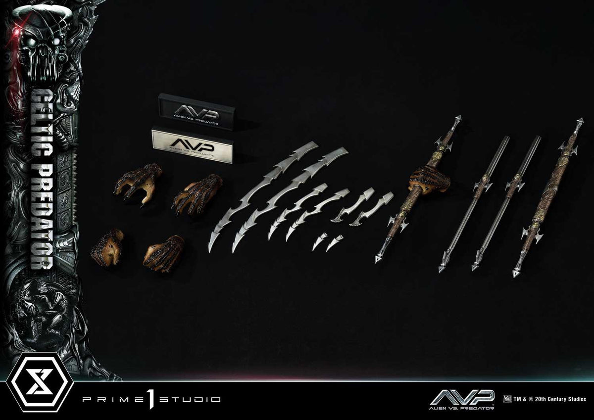 Prime 1 Studio Museum Masterline Alien vs. Predator (Film) Celtic Predator Bonus Version – view 6