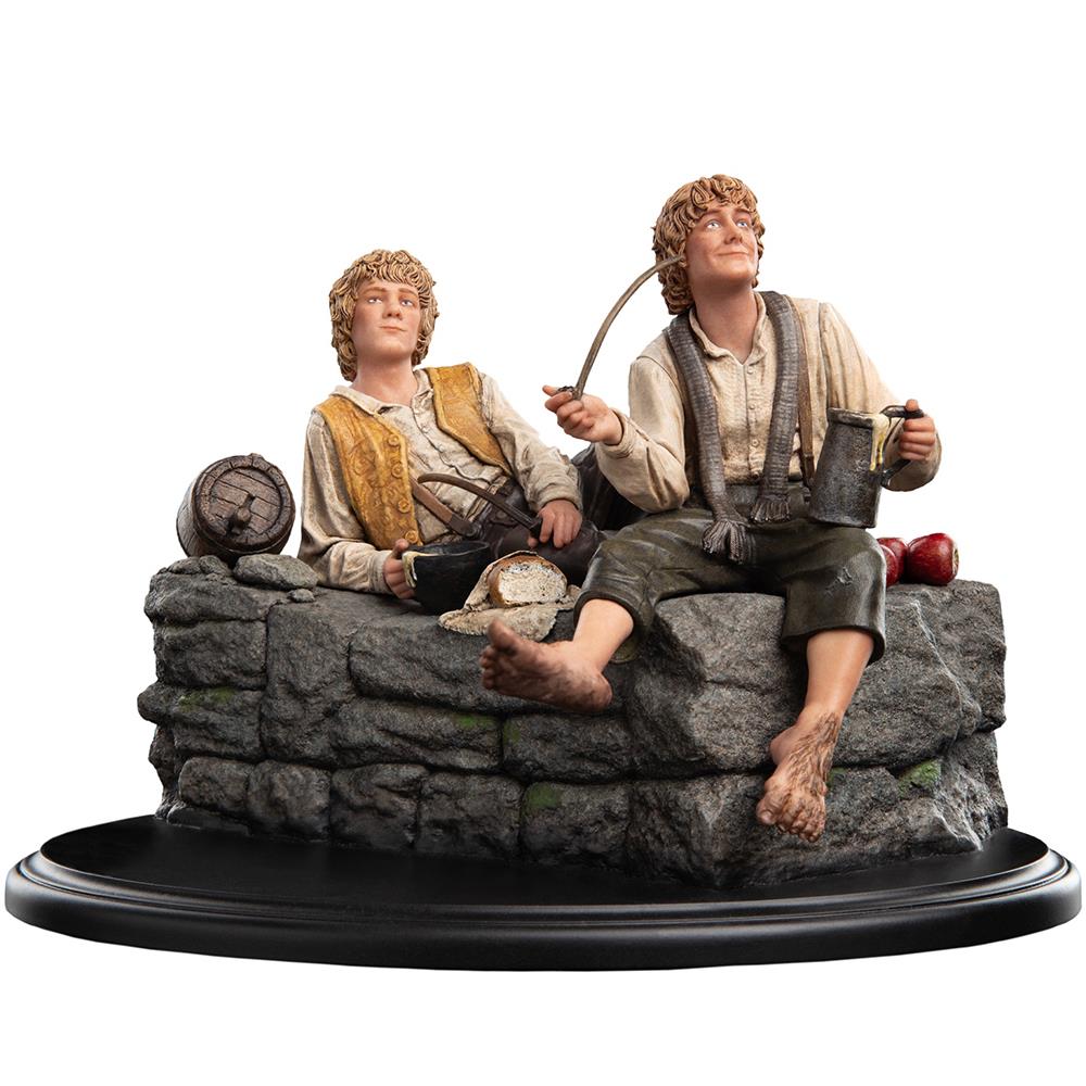 Weta Workshop The Lord of the Rings: Miniature Statue - Merry and Pippin