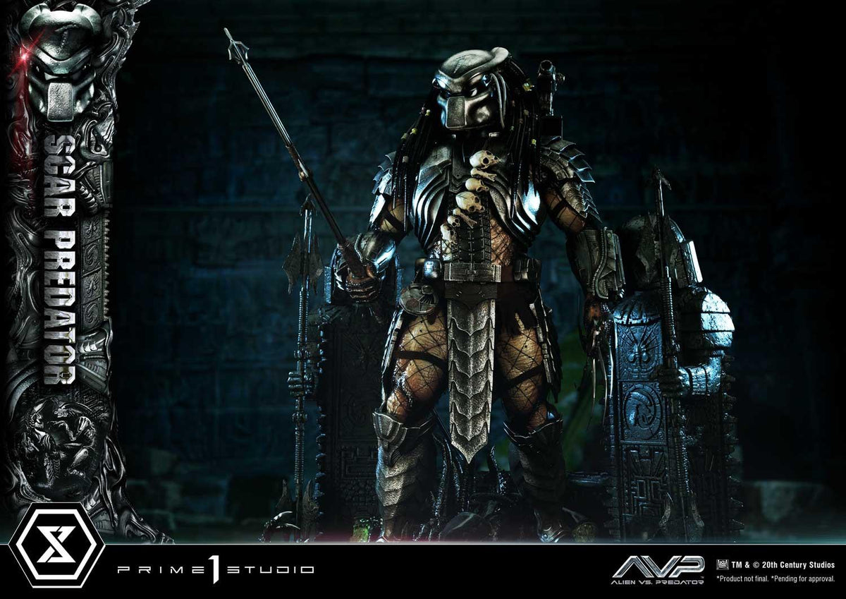Prime 1 Studio Museum Masterline Alien vs. Predator (Film) Scar Predator – view 6
