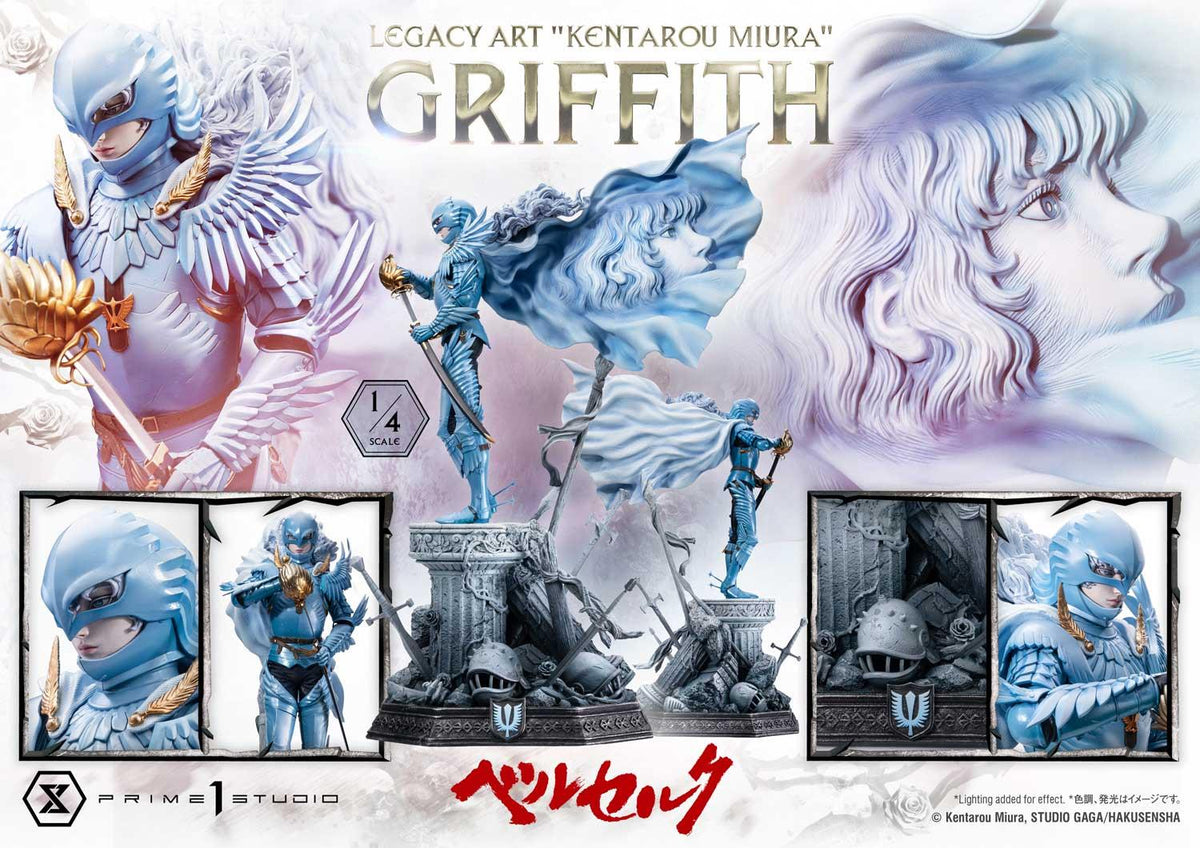 Prime 1 Studio Legacy Art Kentarou Miura Berserk Griffith 1/4 Scale – view 5