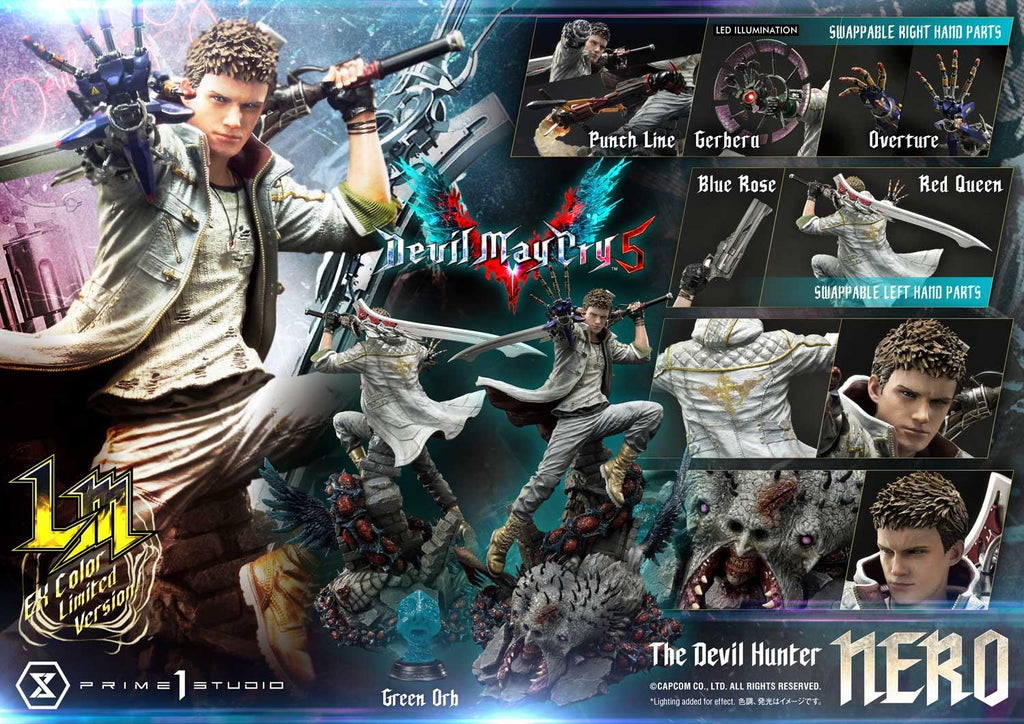 Prime 1 Studio Ultimate Premium Masterline Devil May Cry V Nero EX Color Limited Version – view 2