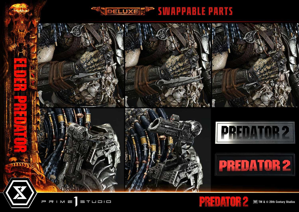 Prime 1 Studio Museum Masterline Predator 2 (Film) Elder Predator DX Bonus Version – view 9
