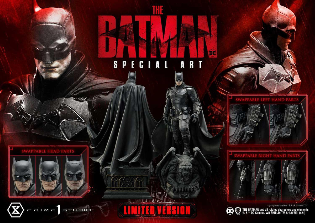 Prime 1 Studio Museum Masterline The Batman (Film) The Batman Special Art Edition Fabric Cape Limited Version – view 5