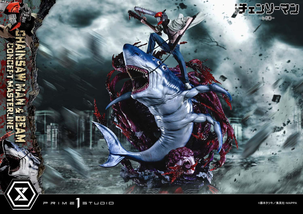 Prime 1 Studio Concept Masterline Chainsaw Man – The Movie: Reze Arc CHAINSAW MAN & BEAM Bonus Version – view 10