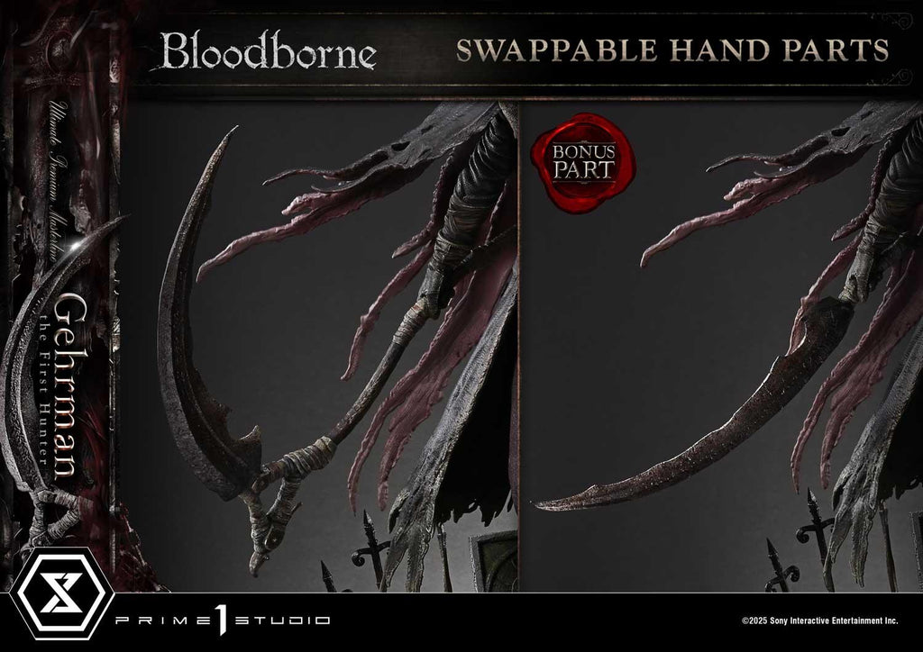 Prime 1 Studio Ultimate Premium Masterline Bloodborne Gehrman Bonus Version – view 3