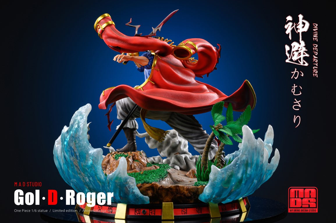 One Piece - Gol.D Roger 1:6 - Anime collectible from MADS for collectors, display and premium shelf presentation