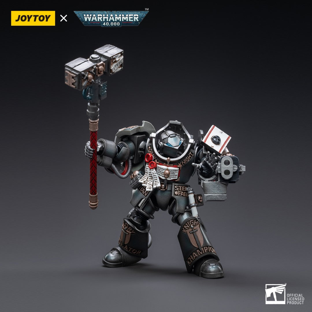 Warhammer 40k JoyToy Actionfigure - Grey Knights Terminator Caddon Vibova figure for collectors, display and premium shelf presentation