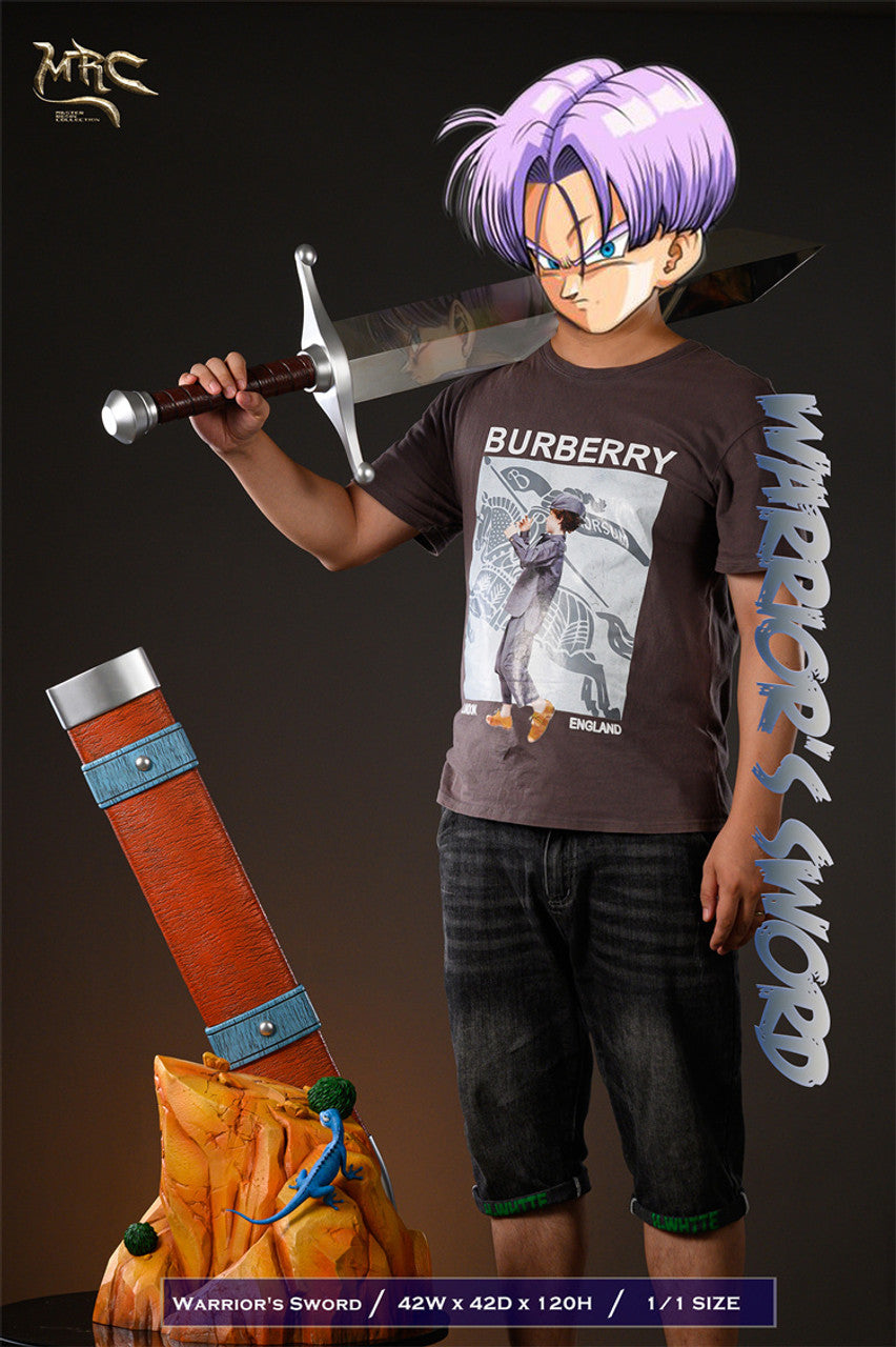MRC Studio Trunks Sword 1/1 - IN STOCK collectible for collectors, display and premium shelf presentation