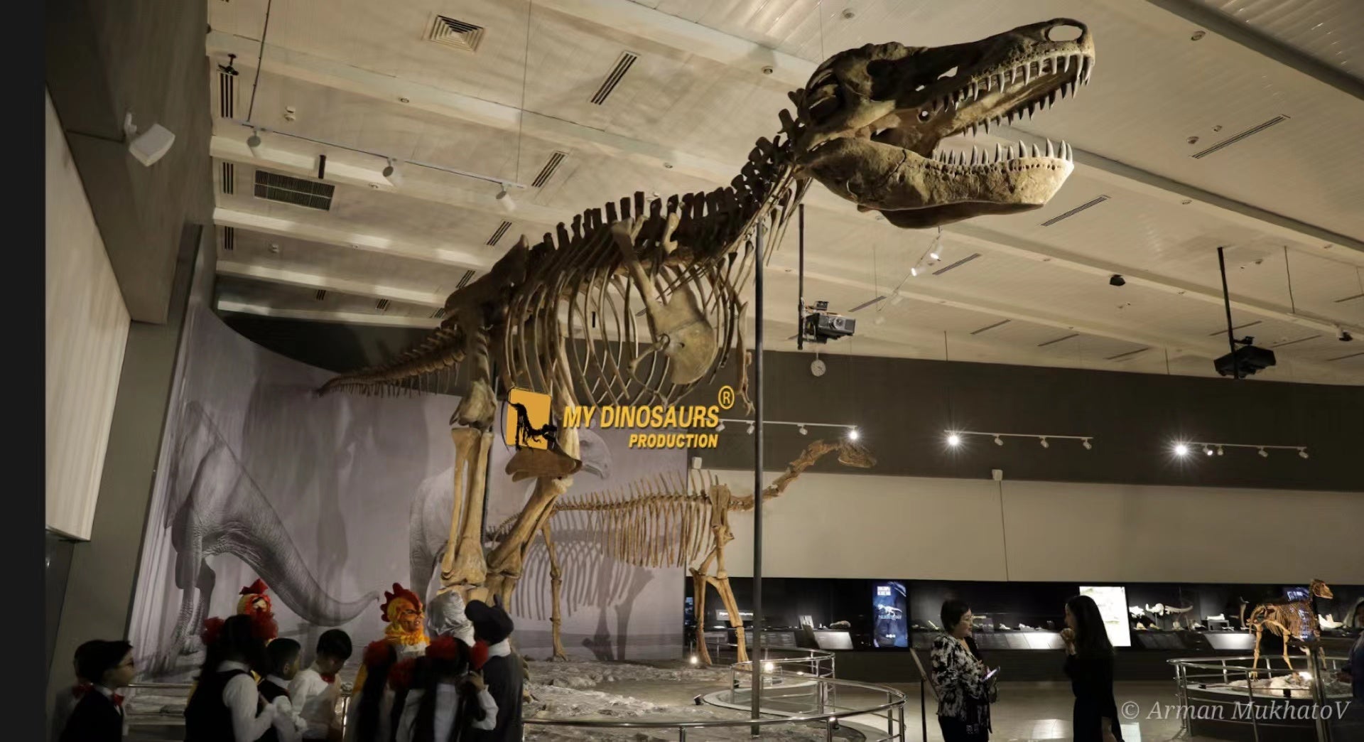 T-Rex Alpha - Museum Quality replica doll from Real size fossil replica for collectors, display and premium shelf presentation