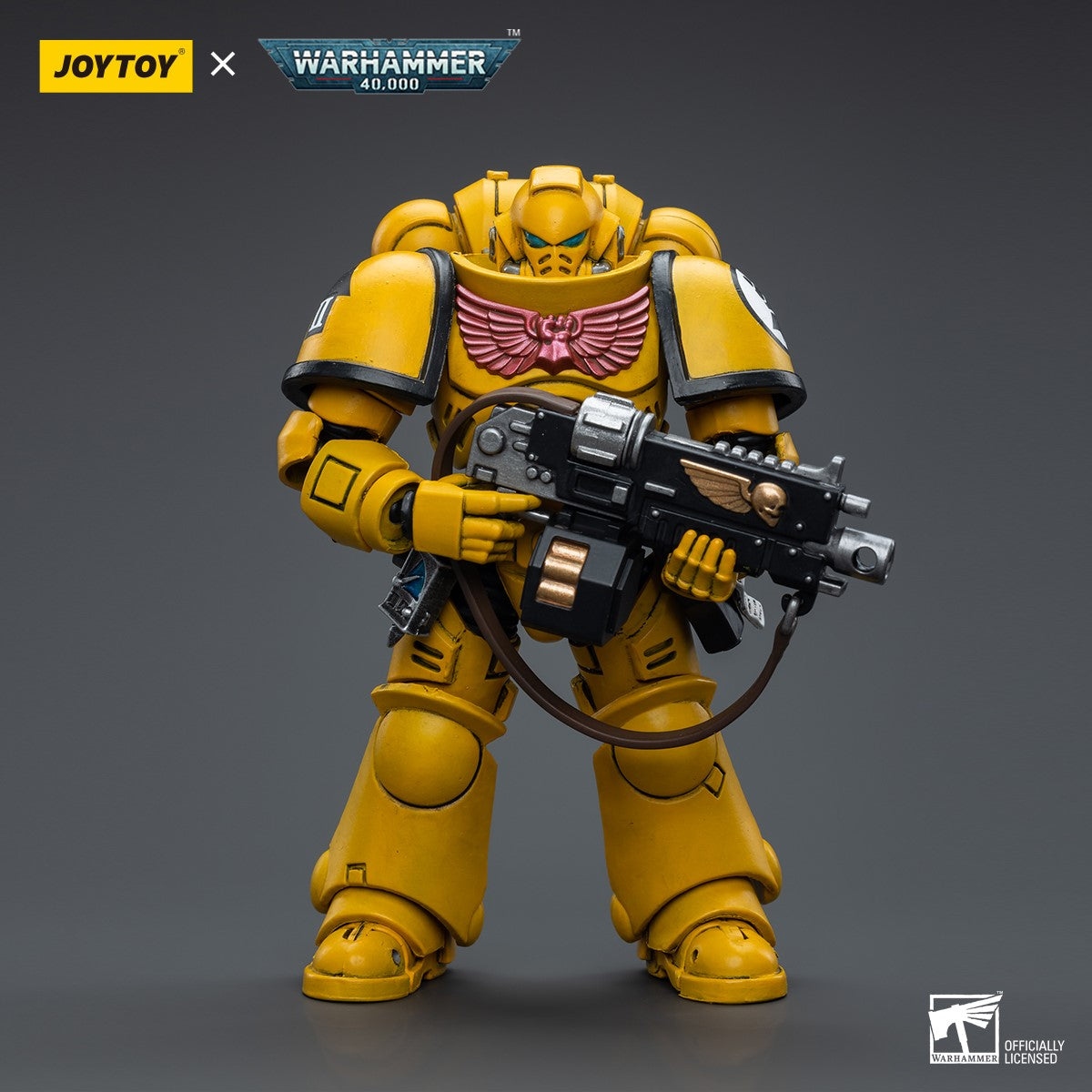 Warhammer 40k JoyToy Actionfigure - Imperial Fists Intercessors figure from Ver. 2 for collectors, display and premium shelf presentation