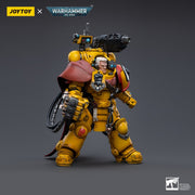 Warhammer 40k JoyToy Actionfigure - Imperial Fists Third Captain Tor Garadon figure for collectors, display and premium shelf presentation
