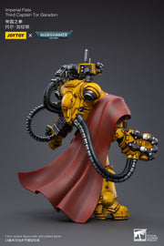 Warhammer 40k JoyToy Actionfigure - Imperial Fists Third Captain Tor Garadon figure for collectors, display and premium shelf presentation