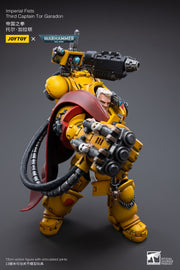 Warhammer 40k JoyToy Actionfigure - Imperial Fists Third Captain Tor Garadon figure for collectors, display and premium shelf presentation