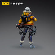 Infinity JoyToy Actionfigure - Oktavia Grimsdottir lcebreaker's Harpooner figure for collectors, display and premium shelf presentation