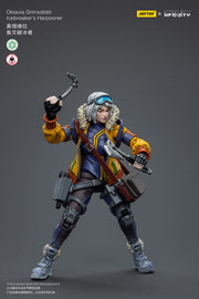 Infinity JoyToy Actionfigure - Oktavia Grimsdottir lcebreaker's Harpooner figure for collectors, display and premium shelf presentation