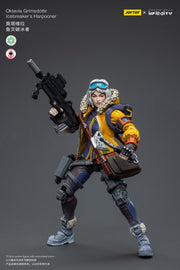 Infinity JoyToy Actionfigure - Oktavia Grimsdottir lcebreaker's Harpooner figure for collectors, display and premium shelf presentation