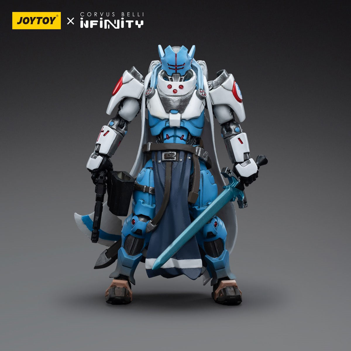 Infinity JoyToy Actionfigure - Infinity PanOceania Knights of Justice figure for collectors, display and premium shelf presentation