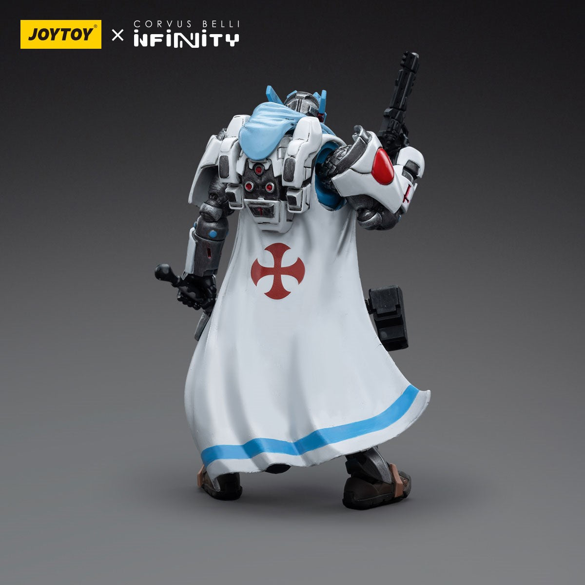Infinity JoyToy Actionfigure - Infinity PanOceania Knights of Justice figure for collectors, display and premium shelf presentation