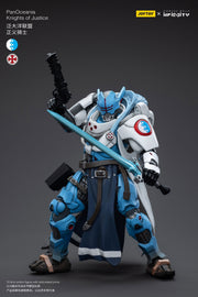 Infinity JoyToy Actionfigure - Infinity PanOceania Knights of Justice figure for collectors, display and premium shelf presentation
