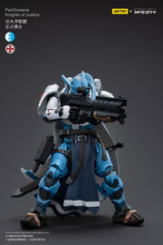 Infinity JoyToy Actionfigure - Infinity PanOceania Knights of Justice figure for collectors, display and premium shelf presentation