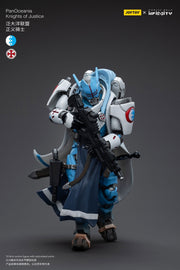 Infinity JoyToy Actionfigure - Infinity PanOceania Knights of Justice figure for collectors, display and premium shelf presentation