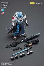 Infinity JoyToy Actionfigure - Infinity PanOceania Knights of Justice figure for collectors, display and premium shelf presentation