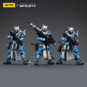 Infinity JoyToy Actionfigure - Infinity PanOceania Knights of Justice figure for collectors, display and premium shelf presentation