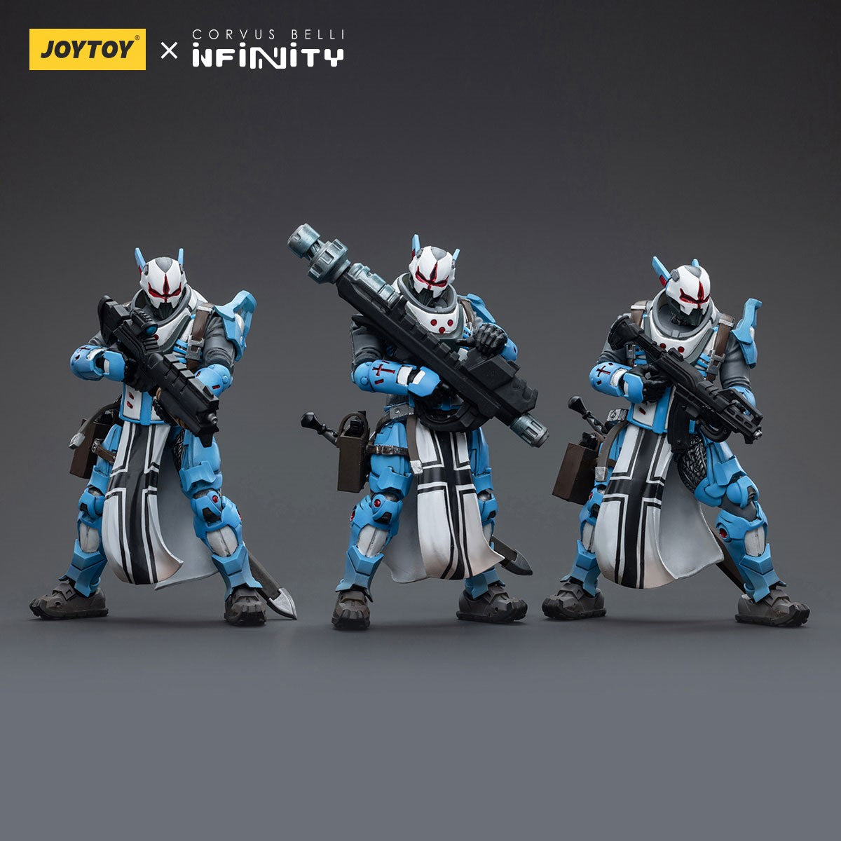 Infinity JoyToy Actionfigure - Infinity PanOceania Teutonic Knights figure for collectors, display and premium shelf presentation