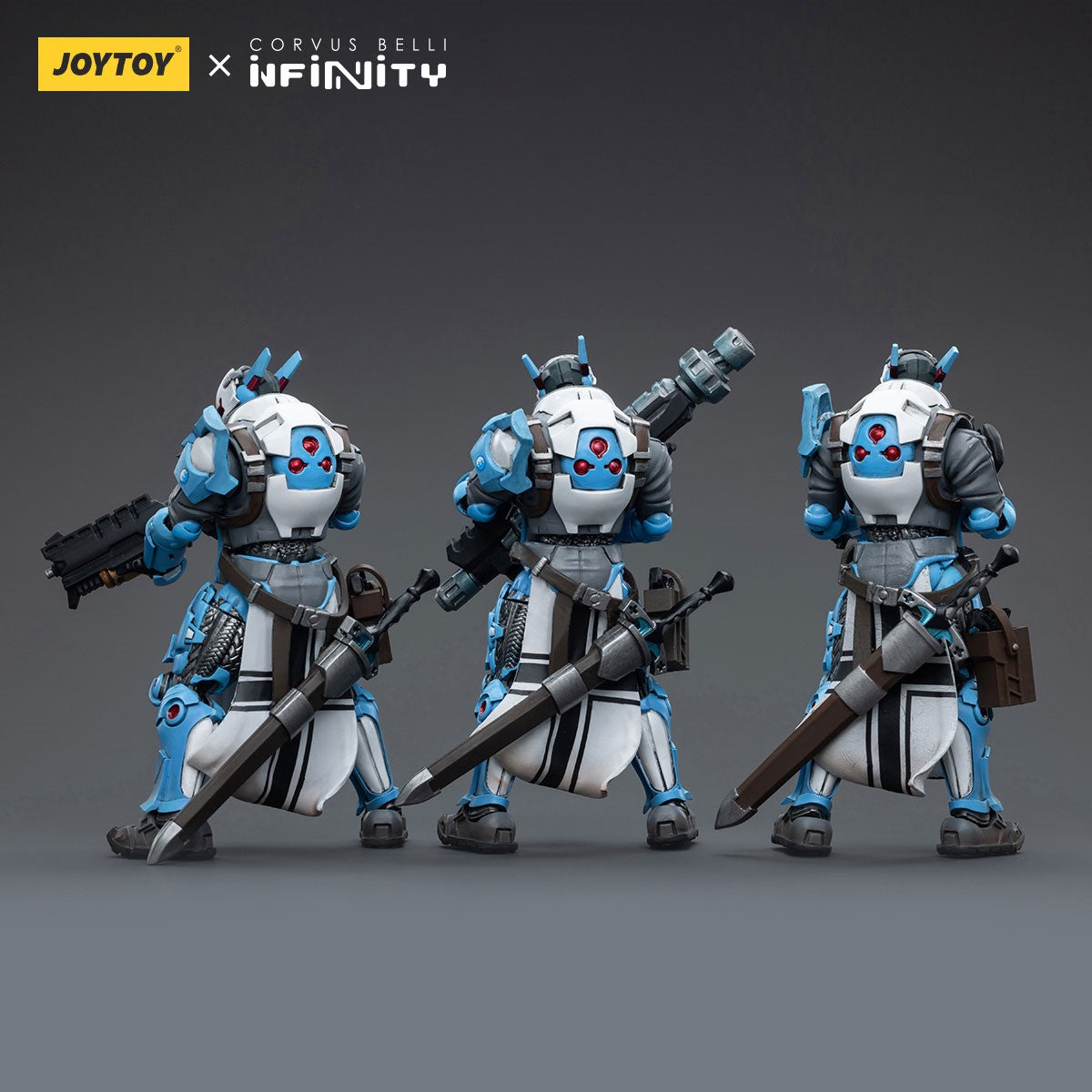 Infinity JoyToy Actionfigure - Infinity PanOceania Teutonic Knights figure for collectors, display and premium shelf presentation