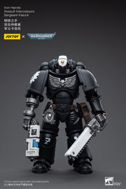 Warhammer 40k JoyToy Actionfigure - Iron Hands Assault Intercessors Sergeant Kalock figure for collectors, display and premium shelf