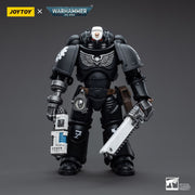 Warhammer 40k JoyToy Actionfigure - Iron Hands Assault Intercessors Sergeant Kalock figure for collectors, display and premium shelf