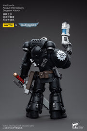 Warhammer 40k JoyToy Actionfigure - Iron Hands Assault Intercessors Sergeant Kalock figure for collectors, display and premium shelf