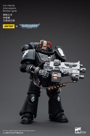 Warhammer 40k JoyToy Actionfigure - Iron Hands Intercessors Brother Ignar figure for collectors, display and premium shelf presentation