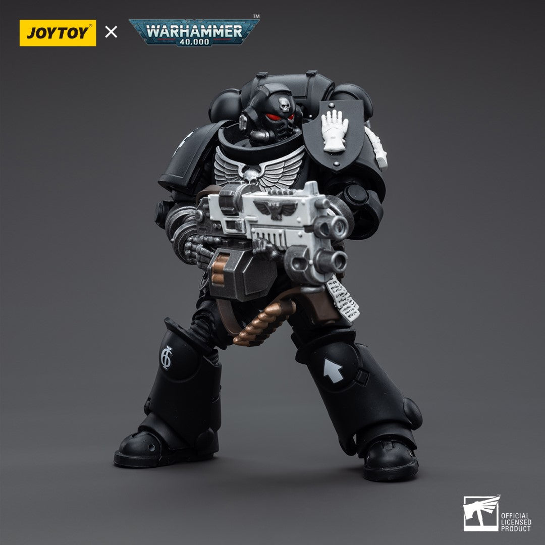Warhammer 40k JoyToy Actionfigure - Iron Hands Intercessors Brother Ignar figure for collectors, display and premium shelf presentation