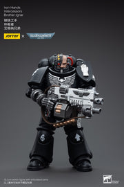 Warhammer 40k JoyToy Actionfigure - Iron Hands Intercessors Brother Ignar figure for collectors, display and premium shelf presentation