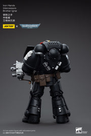 Warhammer 40k JoyToy Actionfigure - Iron Hands Intercessors Brother Ignar figure for collectors, display and premium shelf presentation