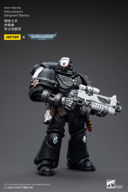 Warhammer 40k JoyToy Actionfigure - Iron Hands Intercessors Sergeant Bantus figure for collectors, display and premium shelf presentation