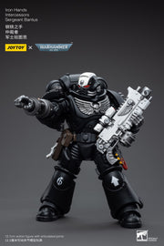 Warhammer 40k JoyToy Actionfigure - Iron Hands Intercessors Sergeant Bantus figure for collectors, display and premium shelf presentation