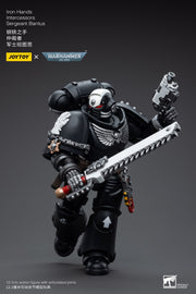 Warhammer 40k JoyToy Actionfigure - Iron Hands Intercessors Sergeant Bantus figure for collectors, display and premium shelf presentation