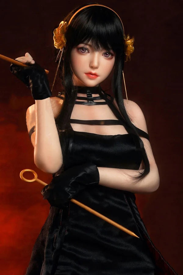 Yor Forger Realistic Silicone 1:1 Replica Cosplay Model Doll statue from Gynoid for collectors, display and premium shelf presentation