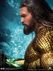 Aquaman - Statue 1:2 Scale - IN STOCK statue from Queen Studios for collectors, display and premium shelf presentation