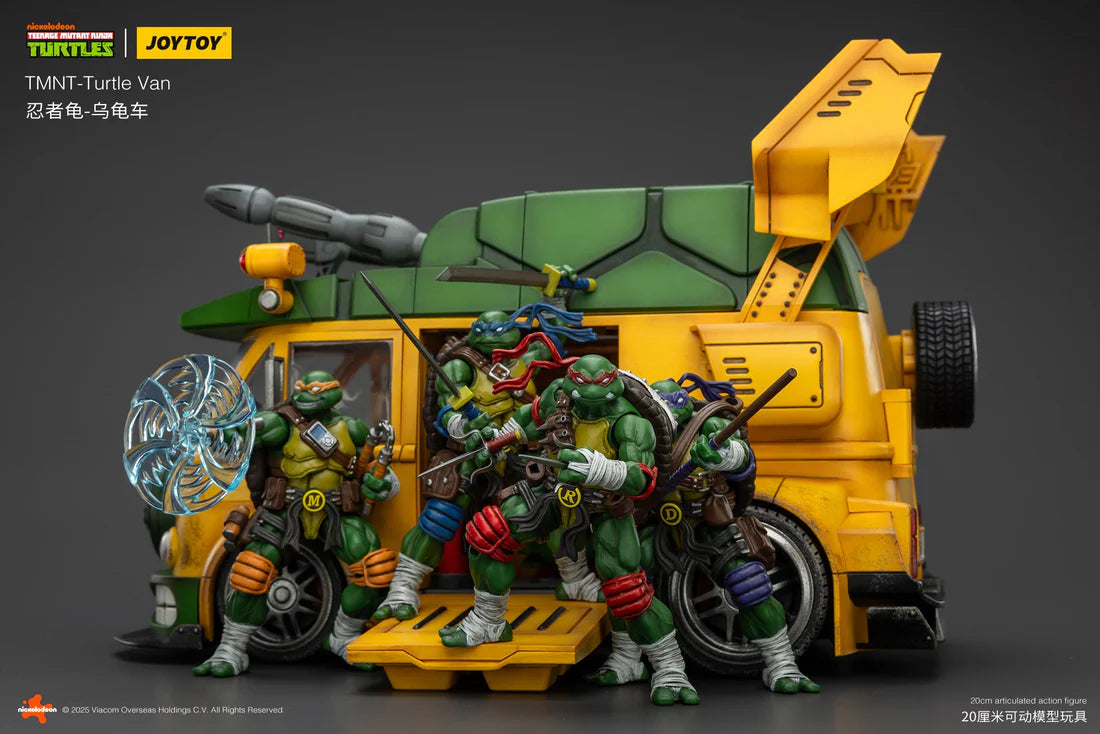 TMNT JoyToy Actionfigure - Turtles Party Van