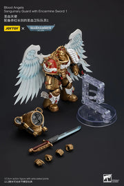 Warhammer 40k JoyToy Actionfigure - Blood Angels Sanguinary Guard Encarmine with Sword 1