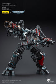 Warhammer 40k JoyToy Actionfigure - Grey Knights Nemesis Dreadknight with Terminator Caddon Vibova figure for collectors, display and