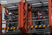 JoyToy Actionfigures Diorama - Battle of the Stars - Mecha Depot Staging Area figure for collectors, display and premium shelf presentation