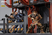 JoyToy Actionfigures Diorama - Battle of the Stars - Mecha Depot Staging Area figure for collectors, display and premium shelf presentation