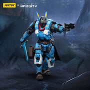 Infinity JoyToy Actionfigure - Knight of Santiago Hacker figure for collectors, display and premium shelf presentation