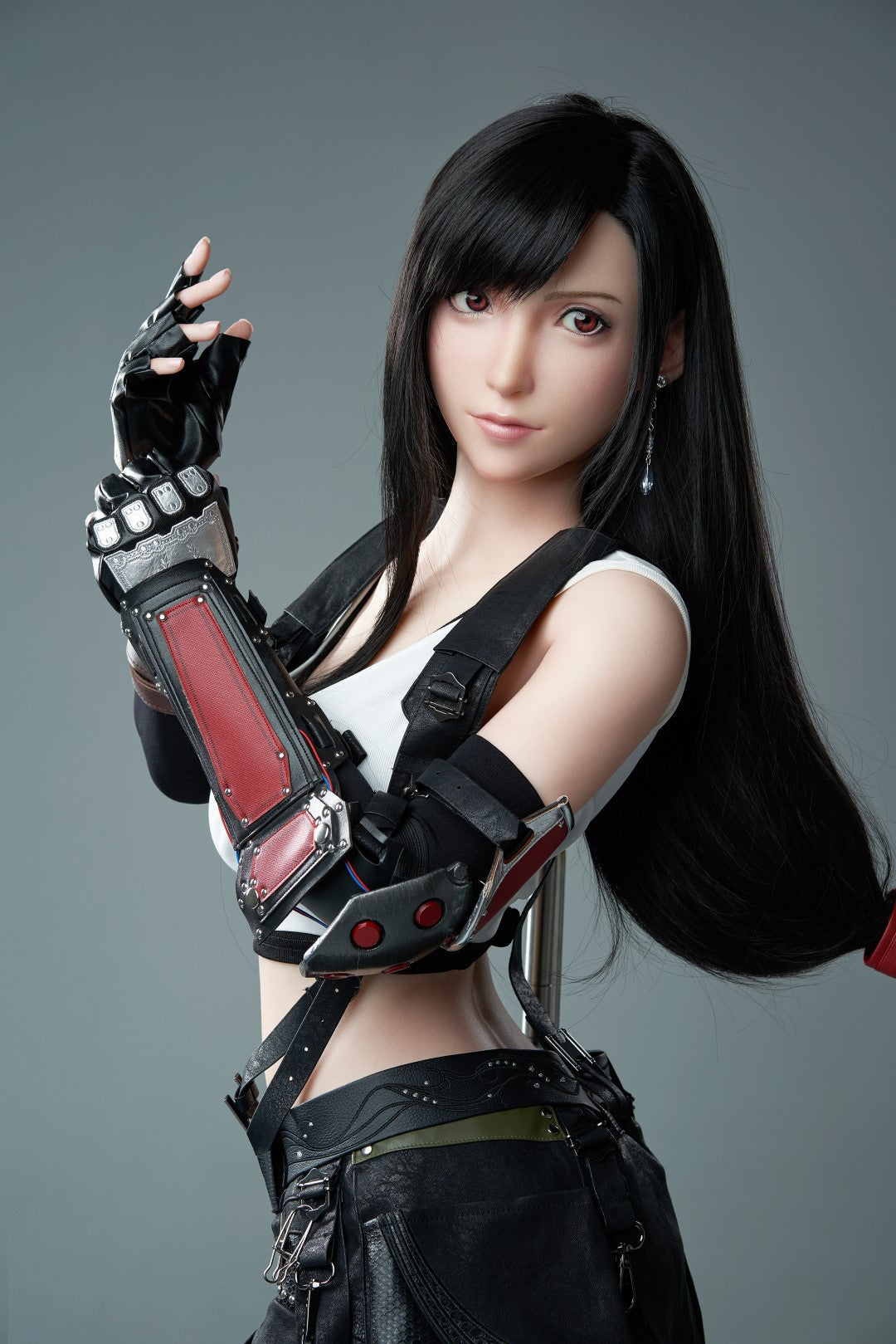 Tifa Realistic Silicone 1:1 Replica Cosplay Model Doll statue from Game Lady Studio for collectors, display and premium shelf presentation