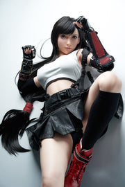 Tifa Realistic Silicone 1:1 Replica Cosplay Model Doll statue from Game Lady Studio for collectors, display and premium shelf presentation