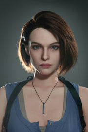 Jill Valentine - Realistic Silicone 1:1 Replica Cosplay Model Doll replica doll from Game Lady for collectors, display and premium shelf